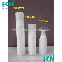 PP airless crema cosmética bomba botella 15ml 30ml 50ml profesional